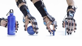 Fully Wearable Actuated Soft Exoskeleton for Grasping Assistance in Everyday Activities [upl. by Essy]