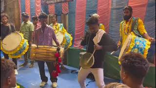 🤩BORO LOKER BITILO SONG PLAYING 🎶🎹SHIBAJEE DANKA 🥁💖2K24💥👀 NABADWIP RAS UTSAV 😍 [upl. by Aikemot348]