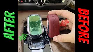 How To install GEARBOX crystal SHIFT knob 🛠  PART 12 [upl. by Reginnej]