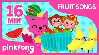 Pinkfong Fruit ABC and more  Fruit Songs  Compilation  Pinkfong Songs for Children [upl. by Trudi]