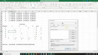 Excel Solver to Maximize Revenue in an Assignment Prob [upl. by Seroka]