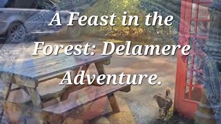 Feast in the Forest Delamere Adventure 🌳🐾🍰delamereforest vlog2024 trees dogwalk food [upl. by Gnaht]