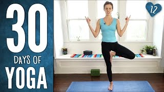 Day 12  Yoga For Spinal Health  30 Days of Yoga [upl. by Bambi]