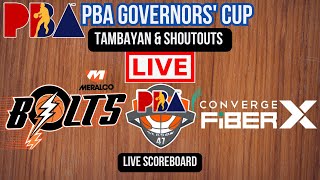 Live Meralco Bolts Vs Converge FiberXers  Play by Play  Live Scoreboard [upl. by Arnaud]