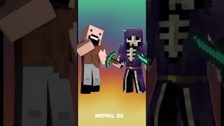 MOB VS MOB minecraft vs notch herobrine allmobs [upl. by Ilrahs]