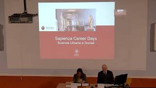 Sapienza Career Days  Scienze umane e sociali 2023 [upl. by Halsted]