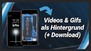 iPhone Video amp Gif als Hintergrund  Live Wallpaper erstellen  Gratis Wallpaper Download [upl. by Sufur544]