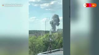 Four Russian aircraft downed near Ukraine [upl. by Eitnom256]