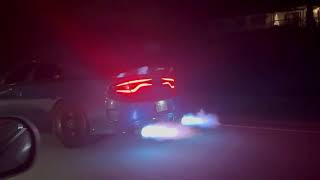 Dodge charger rt 5ft flames dodgecharger srt musclecar viralvideo [upl. by Malvie155]