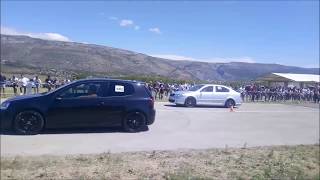 VW Golf 5 R32 DSG vs Skoda Octavia II 20T RS  VRS [upl. by Olrac]