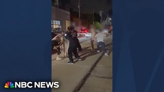 Video shows LGBTQ women attacked on Miami street [upl. by Pain228]