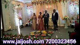 Pyro Wedding Reception Bride Groom Special Effect Entry 91221Rajalakshmi mahal porur [upl. by Bak]