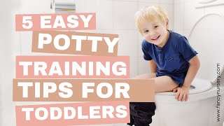 5 Easy Potty Training Tips for Toddlers [upl. by Eiuqram]