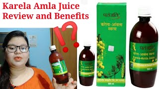 Patanjali Karela Amla Juice Benefits  How to use Patanjali Karela Amla juice  Beauty Petals [upl. by Quillon638]