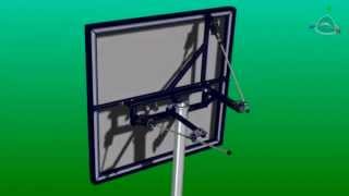 LightManufacturing heliostat assembly animation [upl. by Phemia]