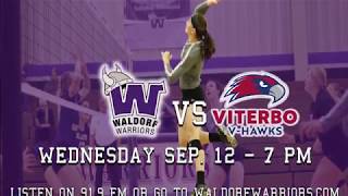 Waldorf Volleyball Highlights  912 vs Viterbo  Warrior Sports Network [upl. by Darnoc]