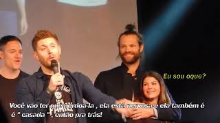 O jeitinho Genevieve Padalecki funny moments Reposting [upl. by Haymo497]