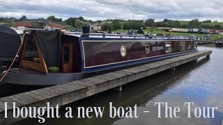 Ive bought a new NARROWBOAT  The Tour [upl. by Ogilvy]