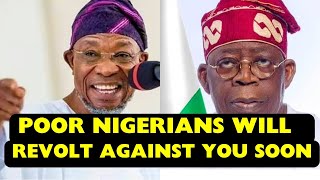 Rauf Aregbesola Warn Tinubu Of Massive Revolution If His Bad Government Continues [upl. by Ahsinahs]