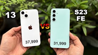 iPhone 13 vs S23 FE Detailed Comparison amp Review  Which Gives More Value in 2024 [upl. by Quartas]