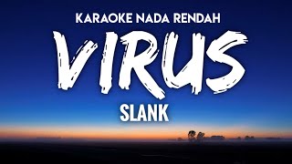 Slank  Virus Karaoke Lower Key Nada Rendah [upl. by Anawait]