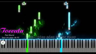 Toccata  EASY Piano Tutorial 04 level 2 [upl. by Swiercz]