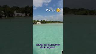 Bacalar Mexico 🇲🇽💜 travel shorts quintanaroo vacation information bacalar mexico [upl. by Acinomed]