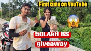 First give away 10 lakh on our YouTube channel  Finally 10 lakh ka given Kar Diyaviral [upl. by Simson419]