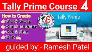 How to Create Stock Groups in Tally Primesuccesspointkochas  tallyPrime [upl. by Nosille]