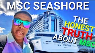 MSC SEASHORE quotThings You Should know amp Should You Sail MSCquot [upl. by Sissy]