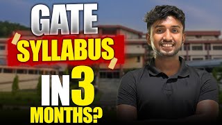 How to Complete GATE Syllabus in 3 Months  GATE 2025 Preparation Plan  Sayan Das IITG [upl. by Orelia]