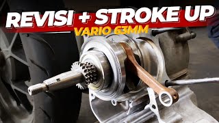 CEBOKAN KE 22  Vario 150 Bore UP dan Stroke UP EXTREME [upl. by Monti]