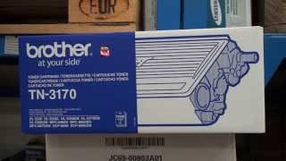 Brother Toner Cartridge TN3170 [upl. by Alanson762]