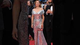 Léa Seydoux Shines in Sequins at the Cannes Film Festival [upl. by Munroe]