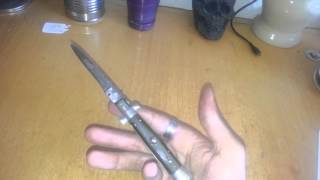 Antique switchblade review [upl. by Airetak460]