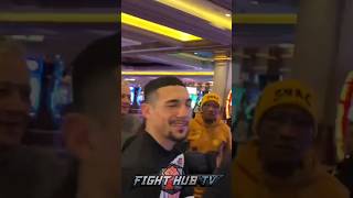 Teofimo Lopez HILARIOUS Rolly Romero sparring reaction [upl. by Siloum854]