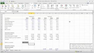 Financial Modeling Quick Lesson OFFSET  MATCH and Data Validation Part 1 [upl. by Aniteb122]