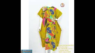 Daster Kalong Jumbo Kencana Ungu Batik Halus Modern LD 150 154 cm Terbaru 2024 2025 LD Kalong [upl. by Ruckman290]