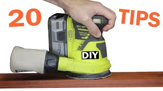 20 Random Orbital Sander TIPS for Beginners [upl. by Hamnet]