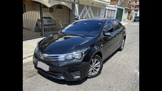 Corolla gli 2015 opinião de dono Vale a pena 18 E consumo [upl. by Simone]