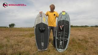 KT Drifter 4  5quot2  56 liter 202425 review and comparison to the Wing Drifter board [upl. by Kimura]