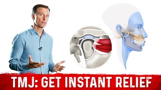 Instant TMJ Relief With Simple Exercise – DrBerg [upl. by Ekeiram]