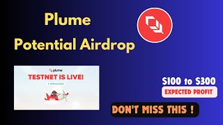 Plume Network Testnet Airdrop StepbyStep Guide to Claim Free Crypto in 2024  Crypto Sigma [upl. by Thane]