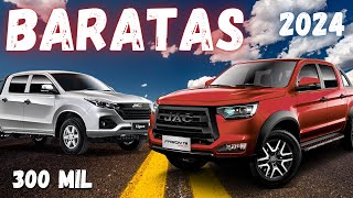 Las 9 PICKUP MAS BARATAS 2024 en Mexico [upl. by Syramad]