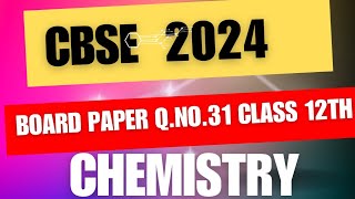 CLASS 12 CBSE BOARD CHEMISTRY 2024 QUESTION SET1 d and f  block elementschemistryboardwaale [upl. by Horten]