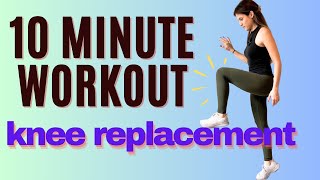 10 Minute IntermediateAdvanced Workout For 612 Weeks Post Knee Replacement Surgery [upl. by Dnaltiak698]