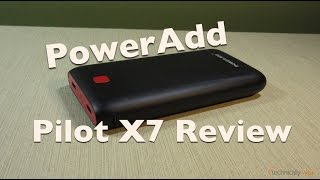 Poweradd 20000mAh Portable Battery Review  Pilot 4GS Plus Power Bank [upl. by Attenauqa]