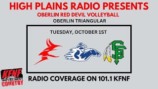 Oberlin Volleyball vs St Francis w Southwest [upl. by Hobbie]