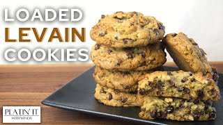 Loaded Levain Cookies Recipe  Chocolate Chip Walnut Cookie  Shorts Favourites [upl. by Marco]