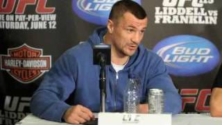 Mirko Cro Cop and Pat Barry UFC 115 PreFight Banter  MMA Weekly News [upl. by Ahsieuqal]